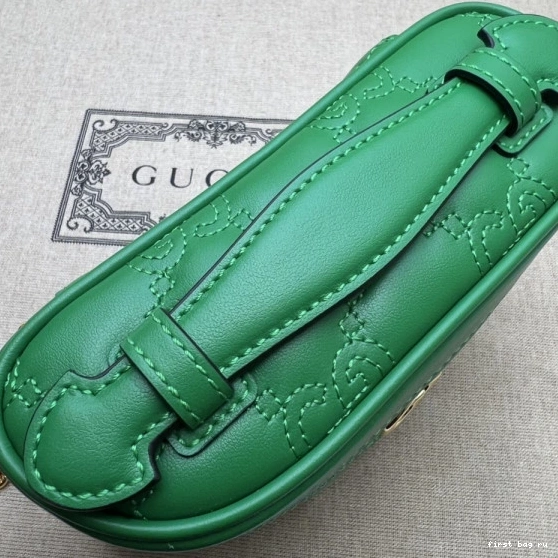 First bag ru GG bag Matelassé mini handle top GUCCI 0709